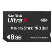 Memory stick PRO duo voor PSP of camera van 32 MB. tot 32 GB.